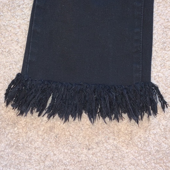 Gab Kate black fringe jeans - Picture 4 of 4